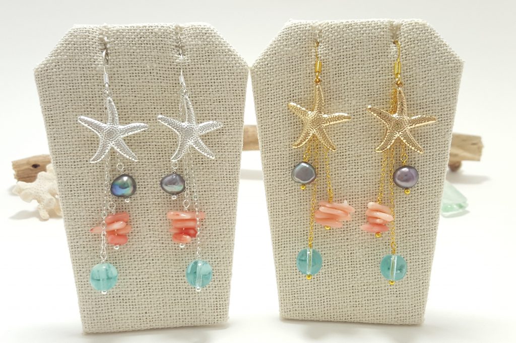 Skinny Pig Signature Collection Starfish Earrings - skinny pig designs
