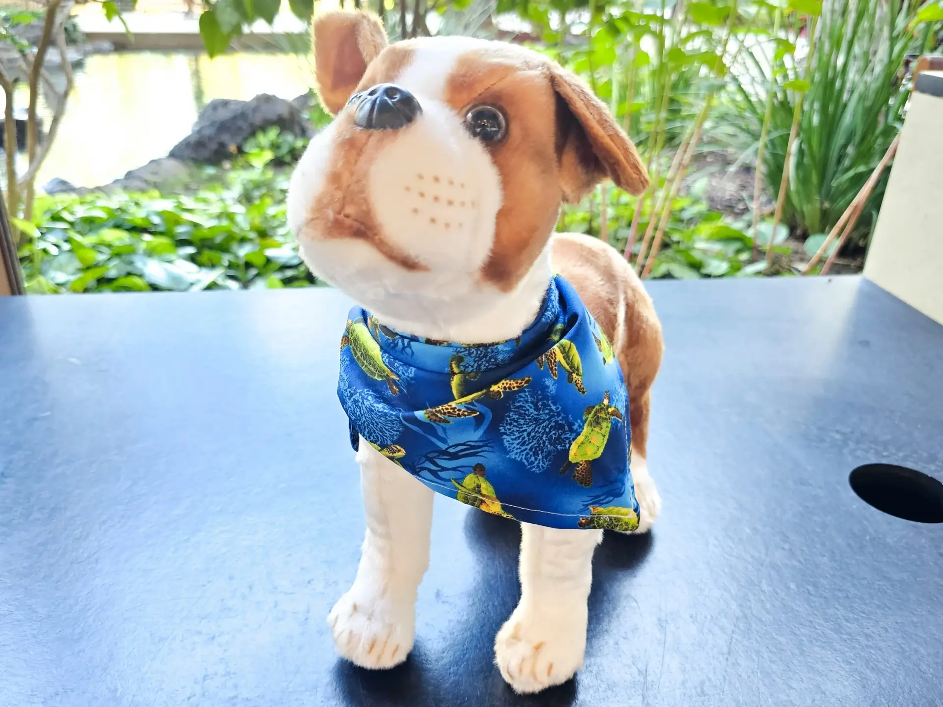 Sea turtle blue ocean doggy bandana - Image 2
