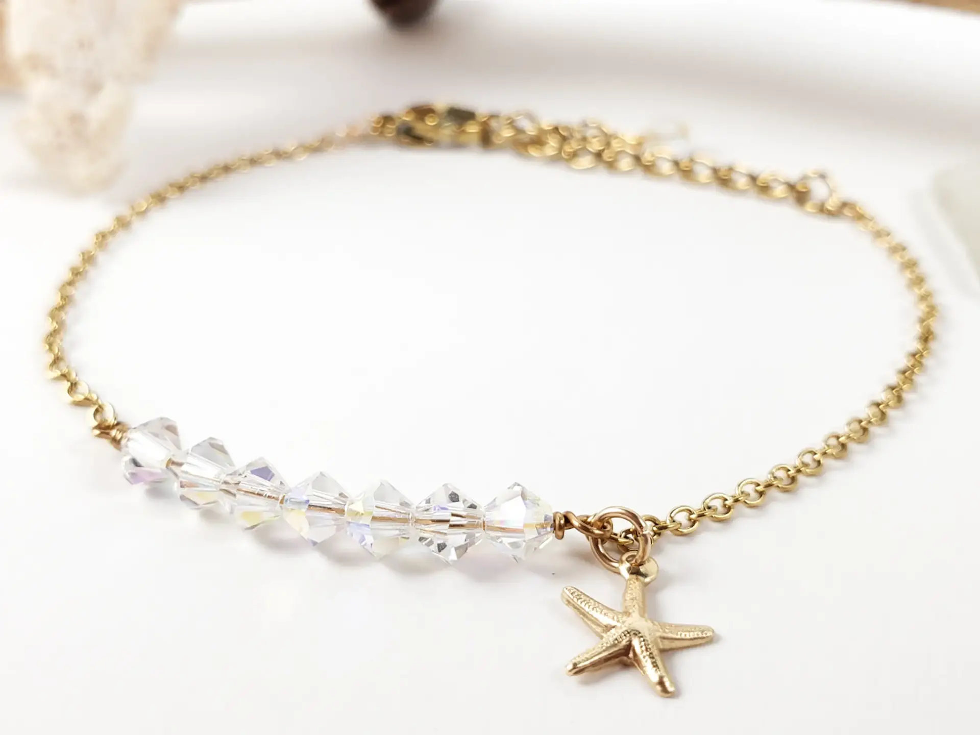 Birthstone starfish bracelet - Image 22