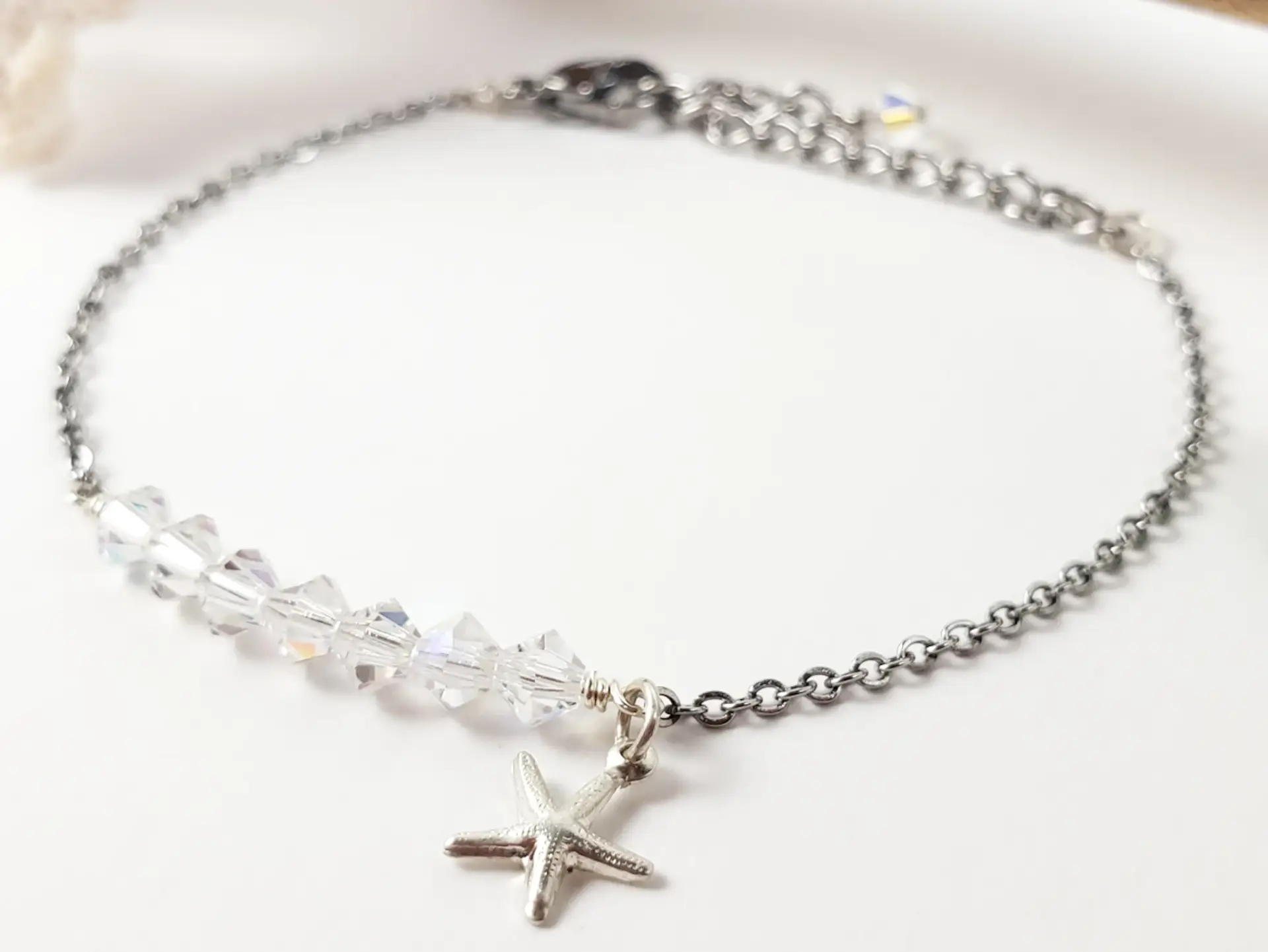 Birthstone starfish bracelet - Image 21