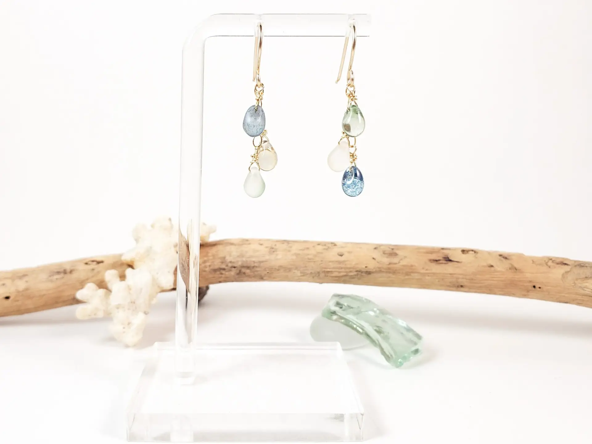 Sandy Beach Collection-earrings, necklace, bracelet, and anklet - Image 2