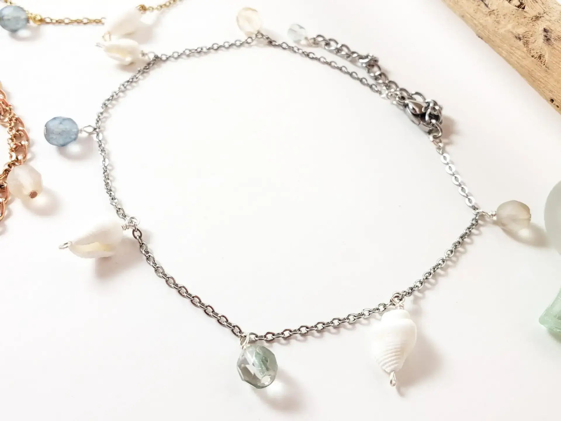 Sandy Beach Collection-earrings, necklace, bracelet, and anklet - Image 10