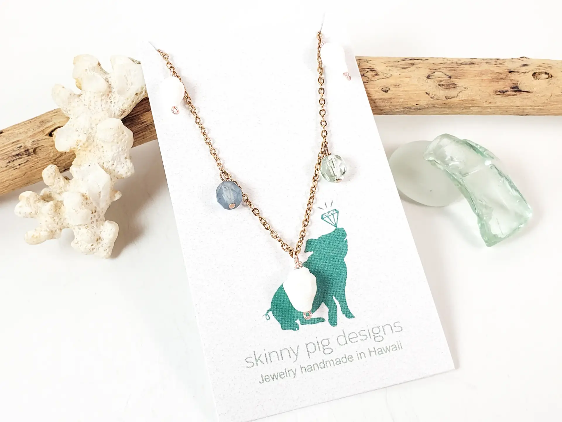 Sandy Beach Collection-earrings, necklace, bracelet, and anklet - Image 12
