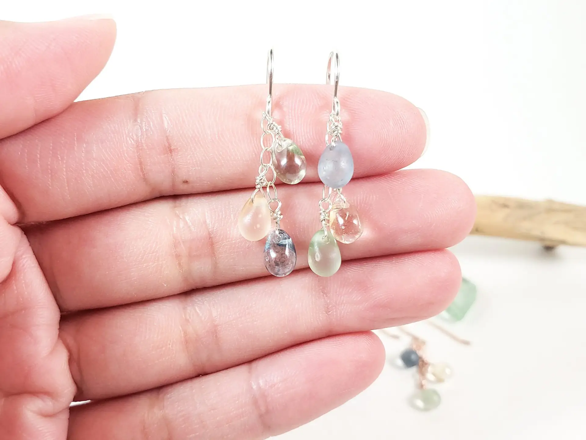 Sandy Beach Collection-earrings, necklace, bracelet, and anklet - Image 4