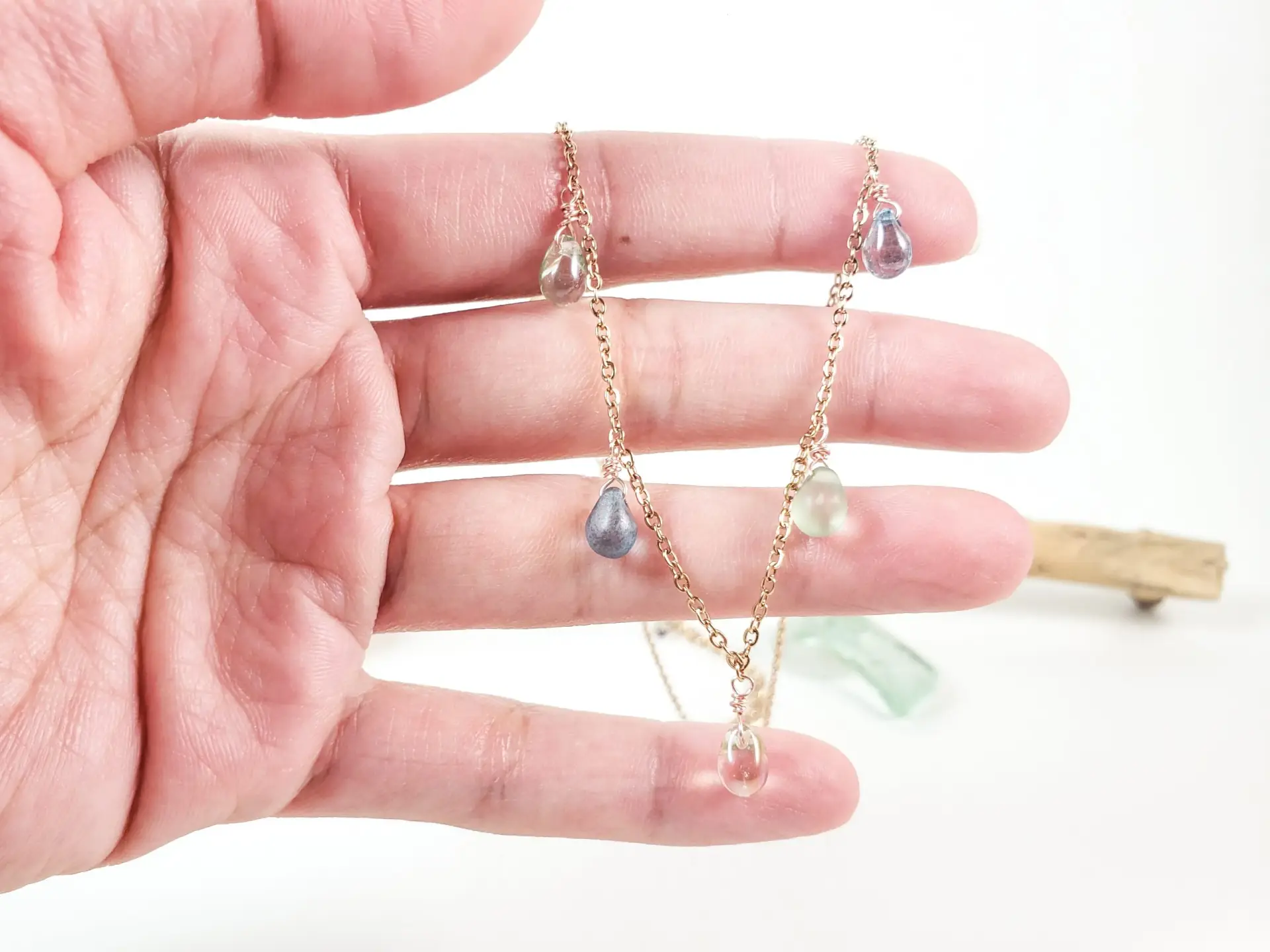 Sandy Beach Collection-earrings, necklace, bracelet, and anklet - Image 6
