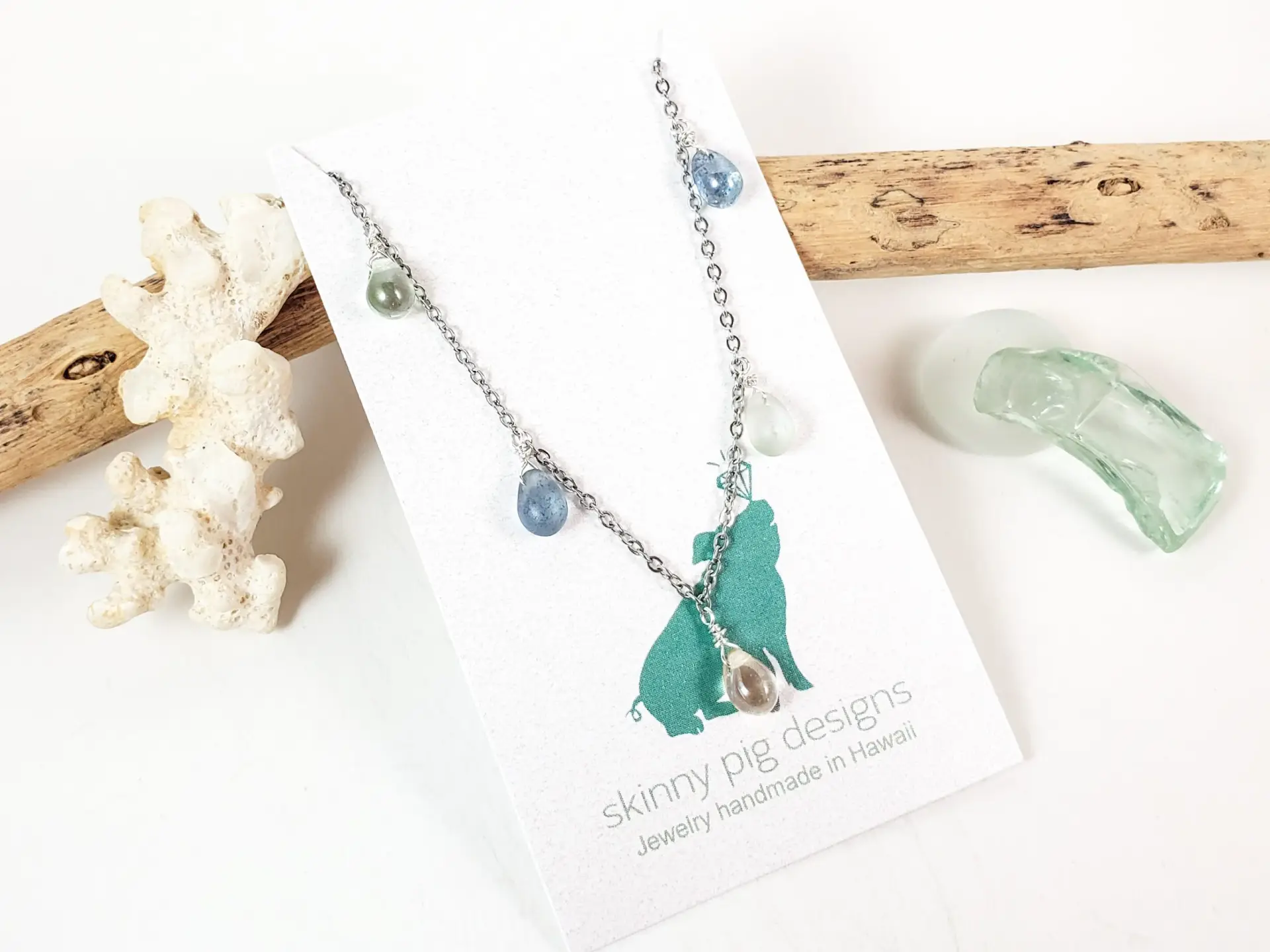 Sandy Beach Collection-earrings, necklace, bracelet, and anklet - Image 8