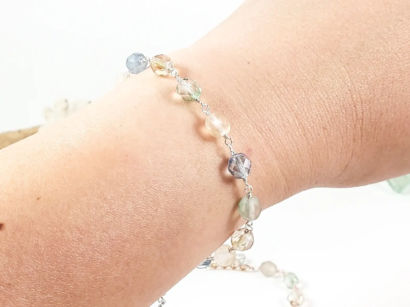 Sandy Beach Collection-earrings, necklace, bracelet, and anklet - Image 13