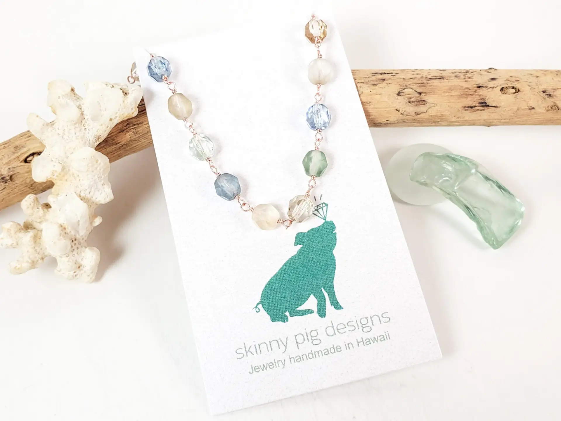 Sandy Beach Collection-earrings, necklace, bracelet, and anklet - Image 9