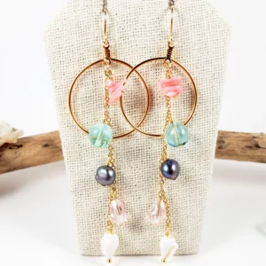 Skinny Pig Signature Collection Large Circle Earrings
