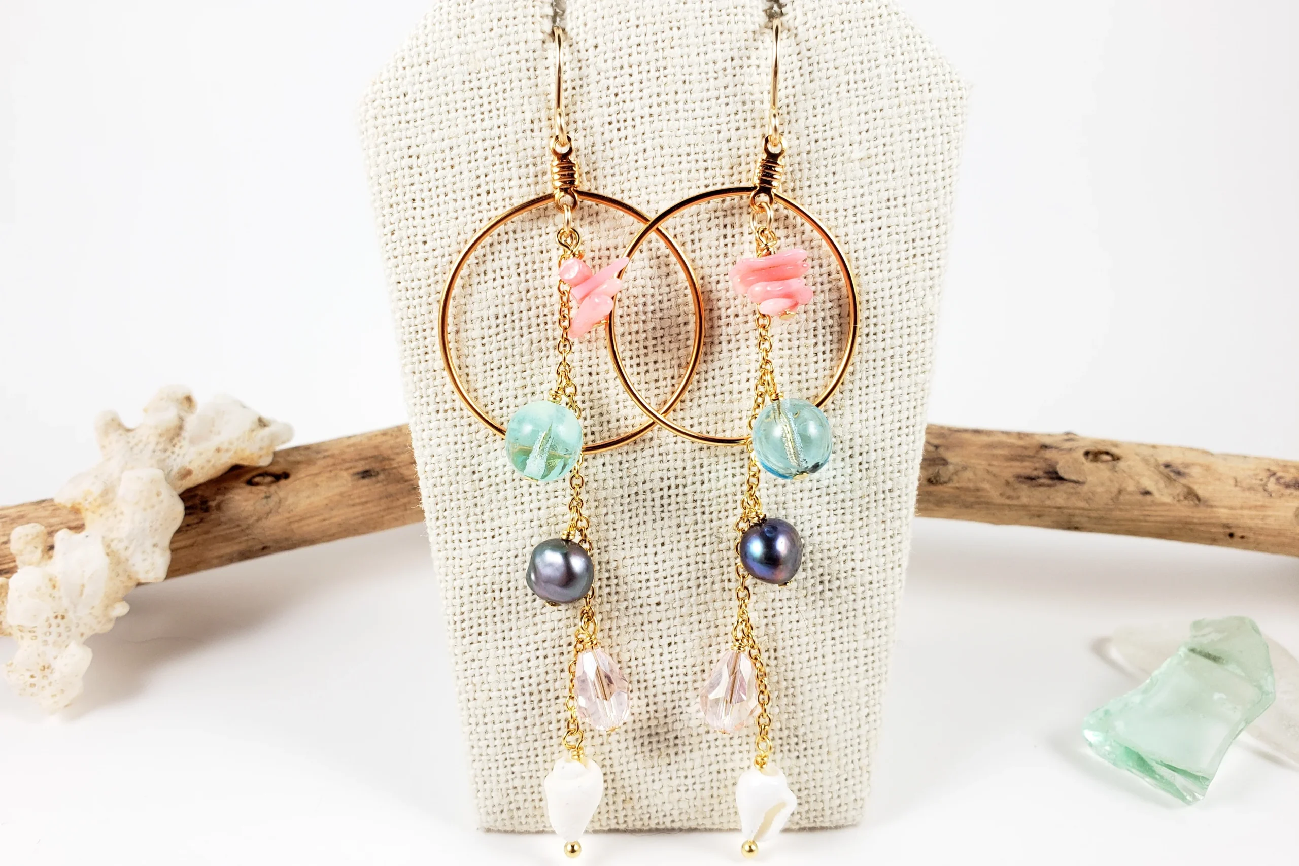 Skinny Pig Signature Collection Large Circle Earrings