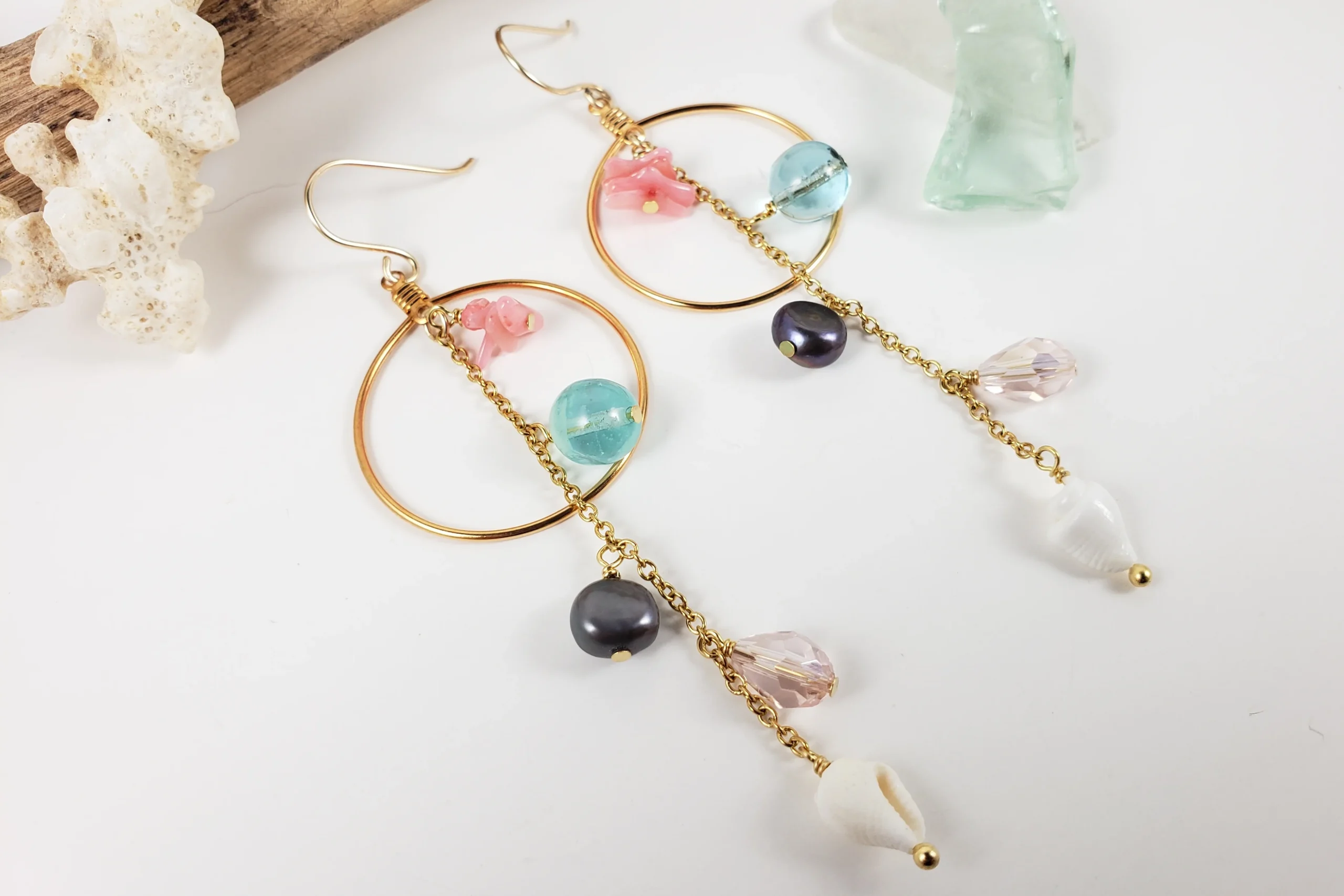 Skinny Pig Signature Collection Large Circle Earrings - Image 2
