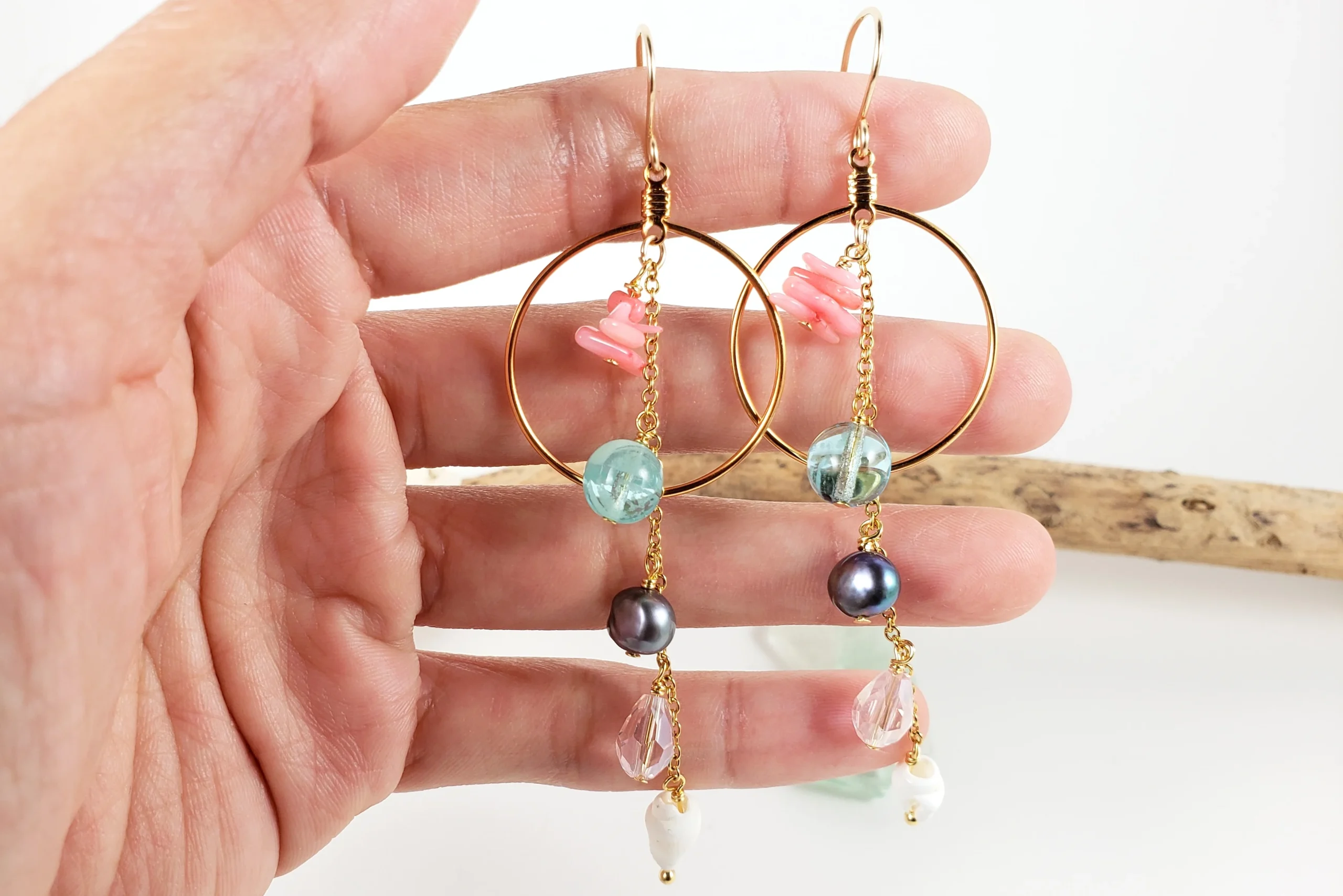Skinny Pig Signature Collection Large Circle Earrings - Image 6