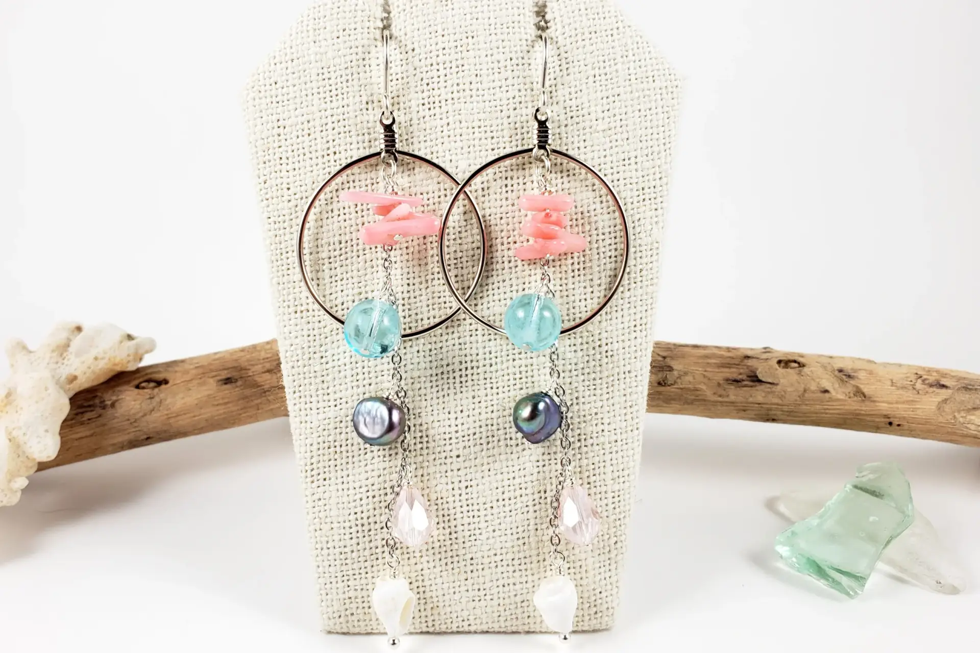 Skinny Pig Signature Collection Large Circle Earrings - Image 5