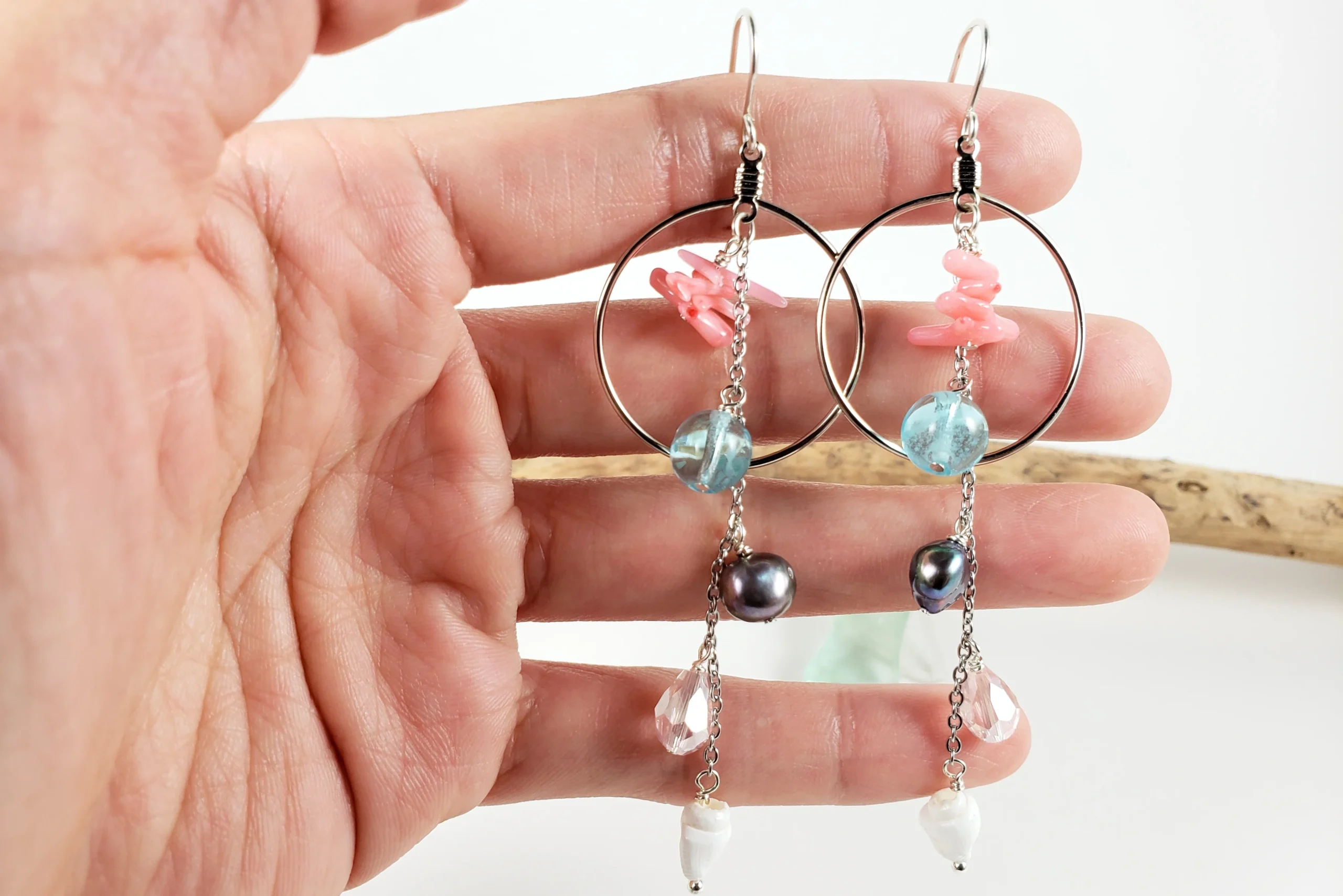 Skinny Pig Signature Collection Large Circle Earrings - Image 3