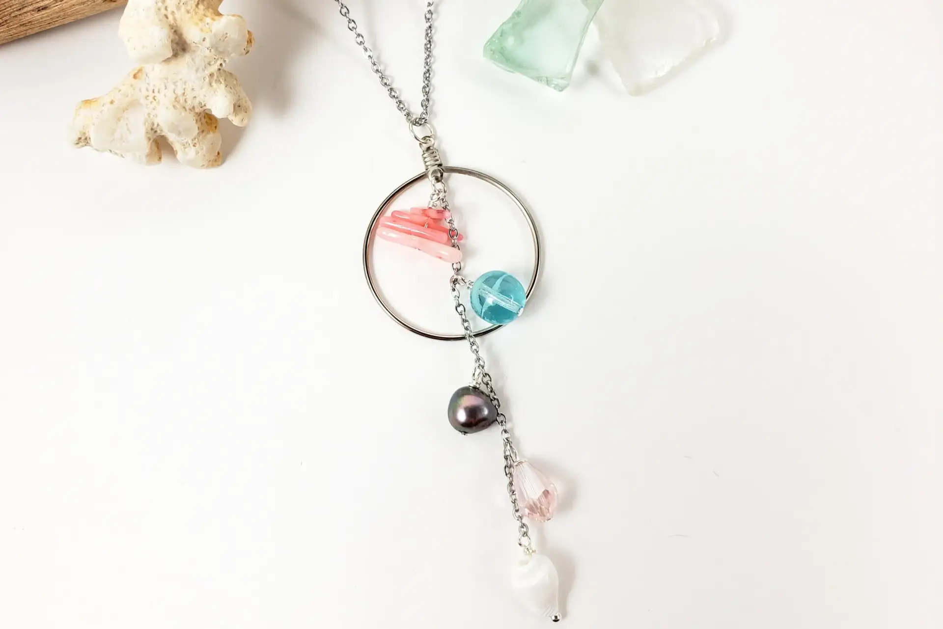 Skinny Pig Signature Collection Large Circle Necklace - Image 5