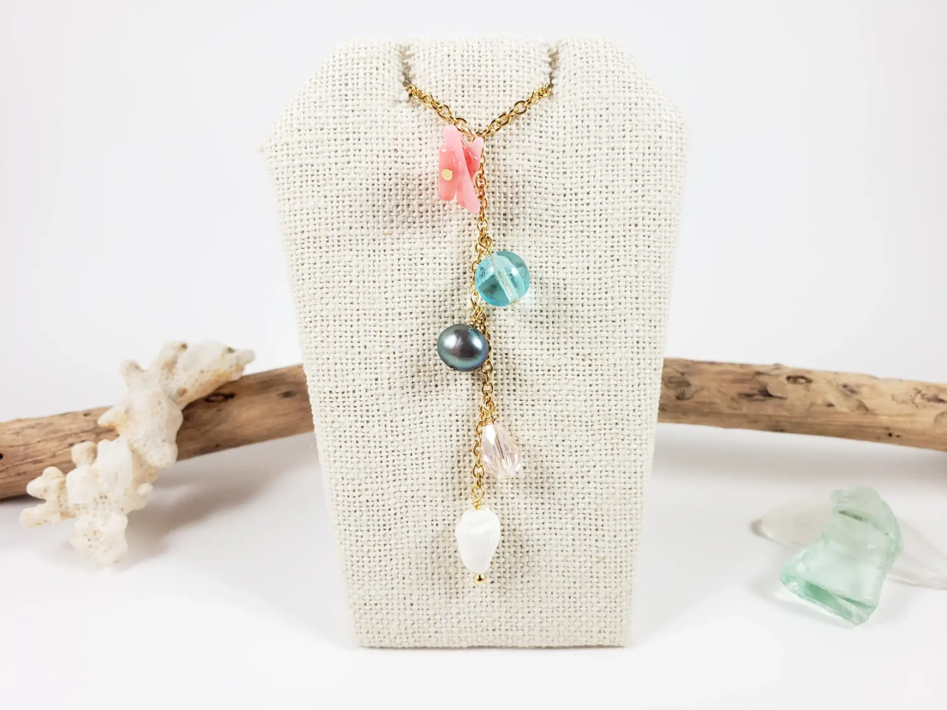 Skinny Pig Signature Collection “Y” Lariat Necklace
