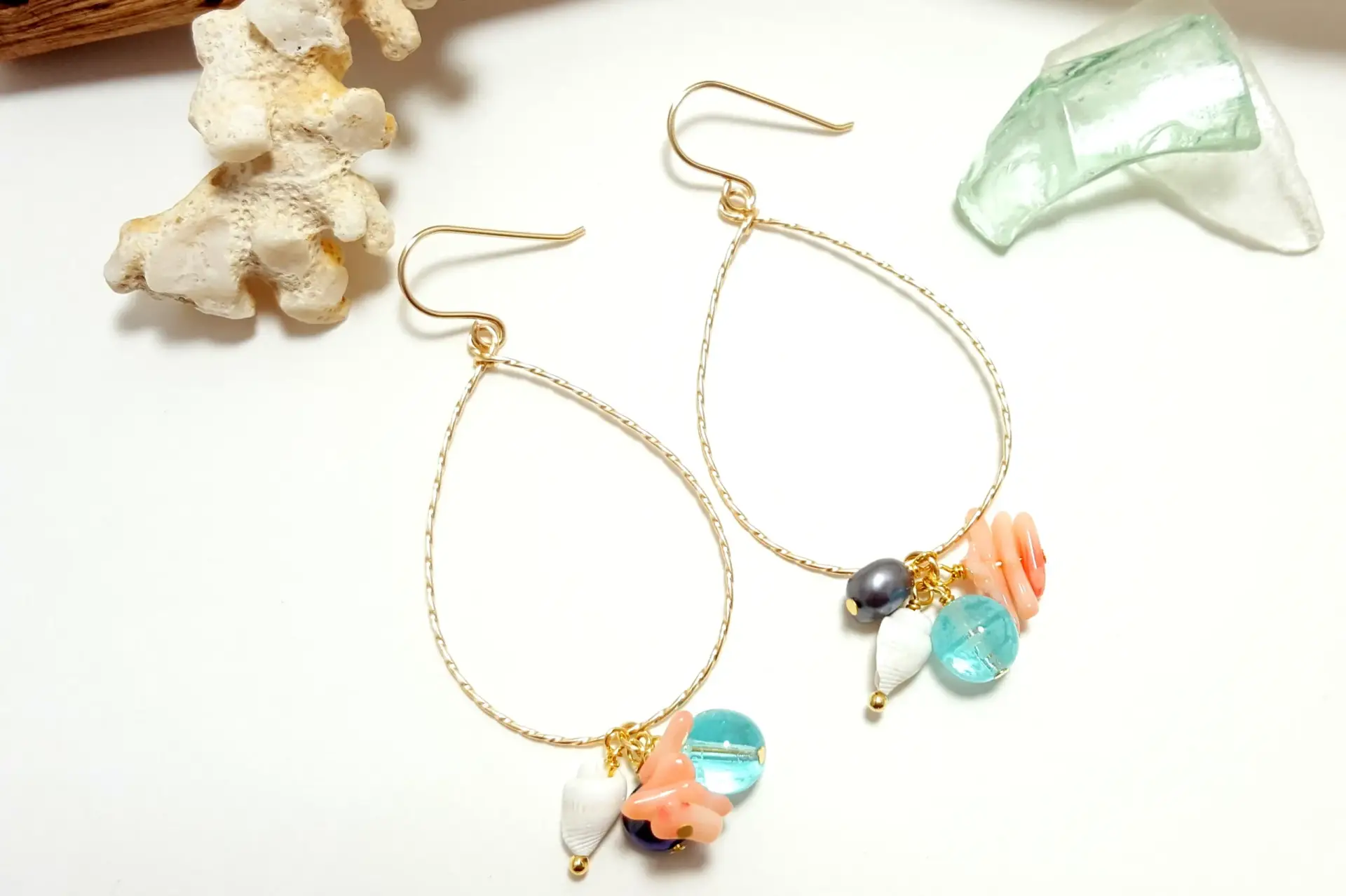 Skinny Pig Signature Collection Twisted Teardrop Earrings - Image 7