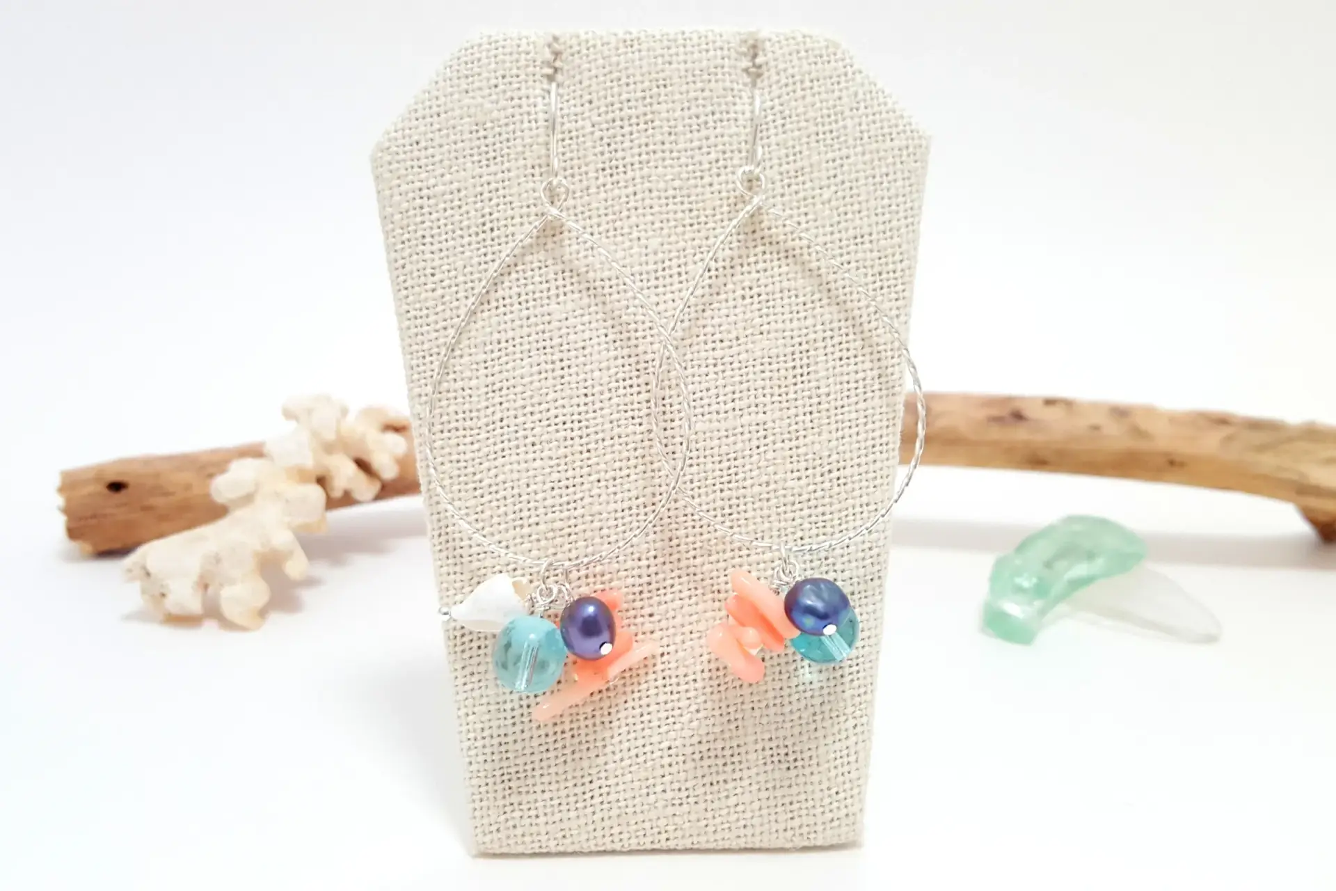 Skinny Pig Signature Collection Twisted Teardrop Earrings - Image 4