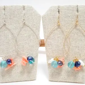 Skinny Pig Signature Collection Twisted Teardrop Earrings