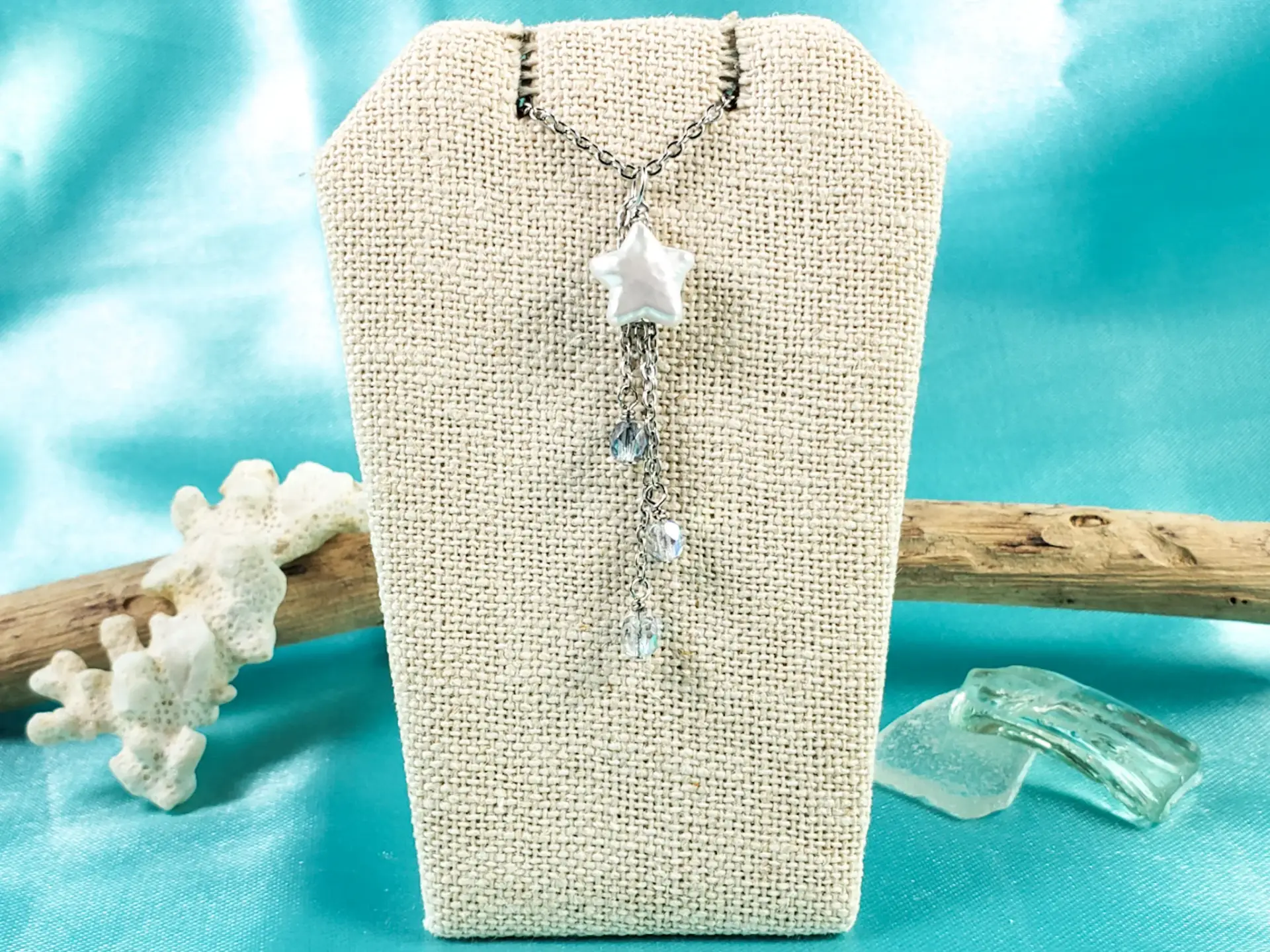 Genuine freshwater pearl star earrings, necklaces, and bracelets - Image 13
