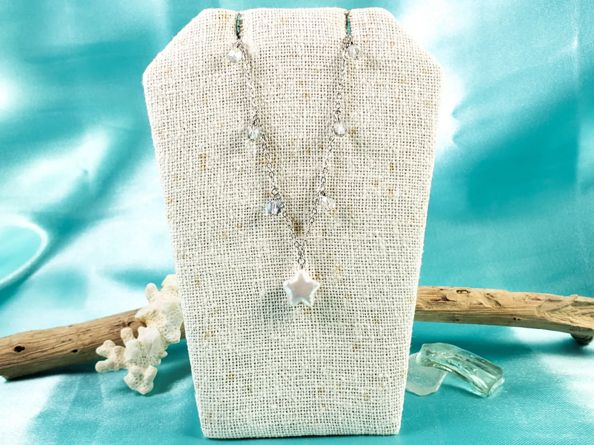 Genuine freshwater pearl star earrings, necklaces, and bracelets - Image 15