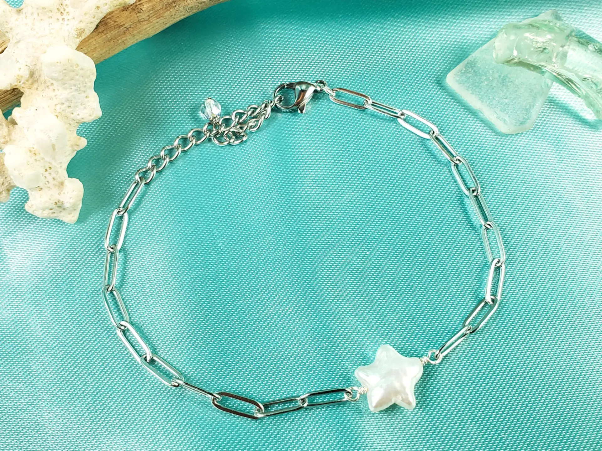 Genuine freshwater pearl star earrings, necklaces, and bracelets - Image 17