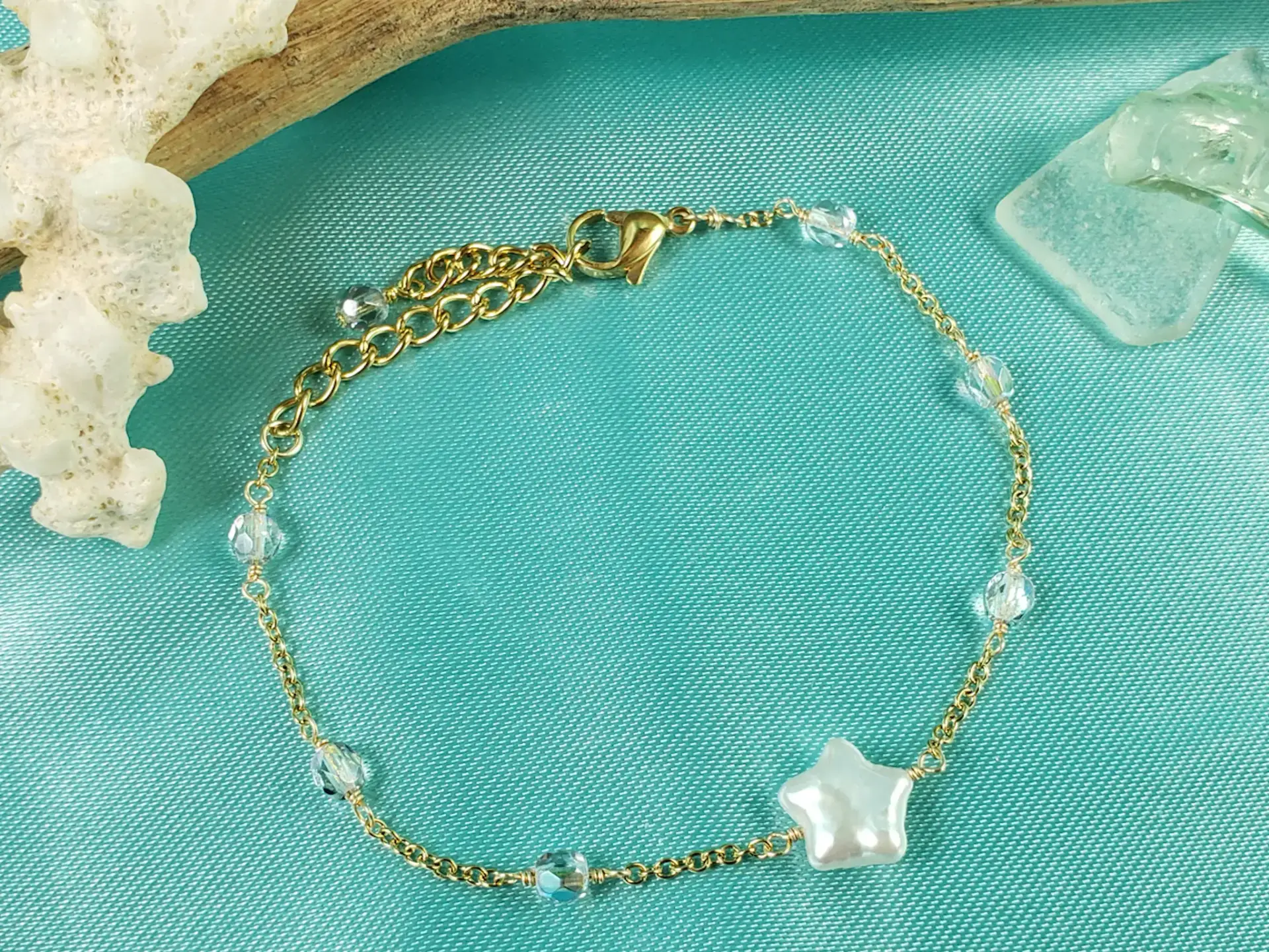Genuine freshwater pearl star earrings, necklaces, and bracelets - Image 18