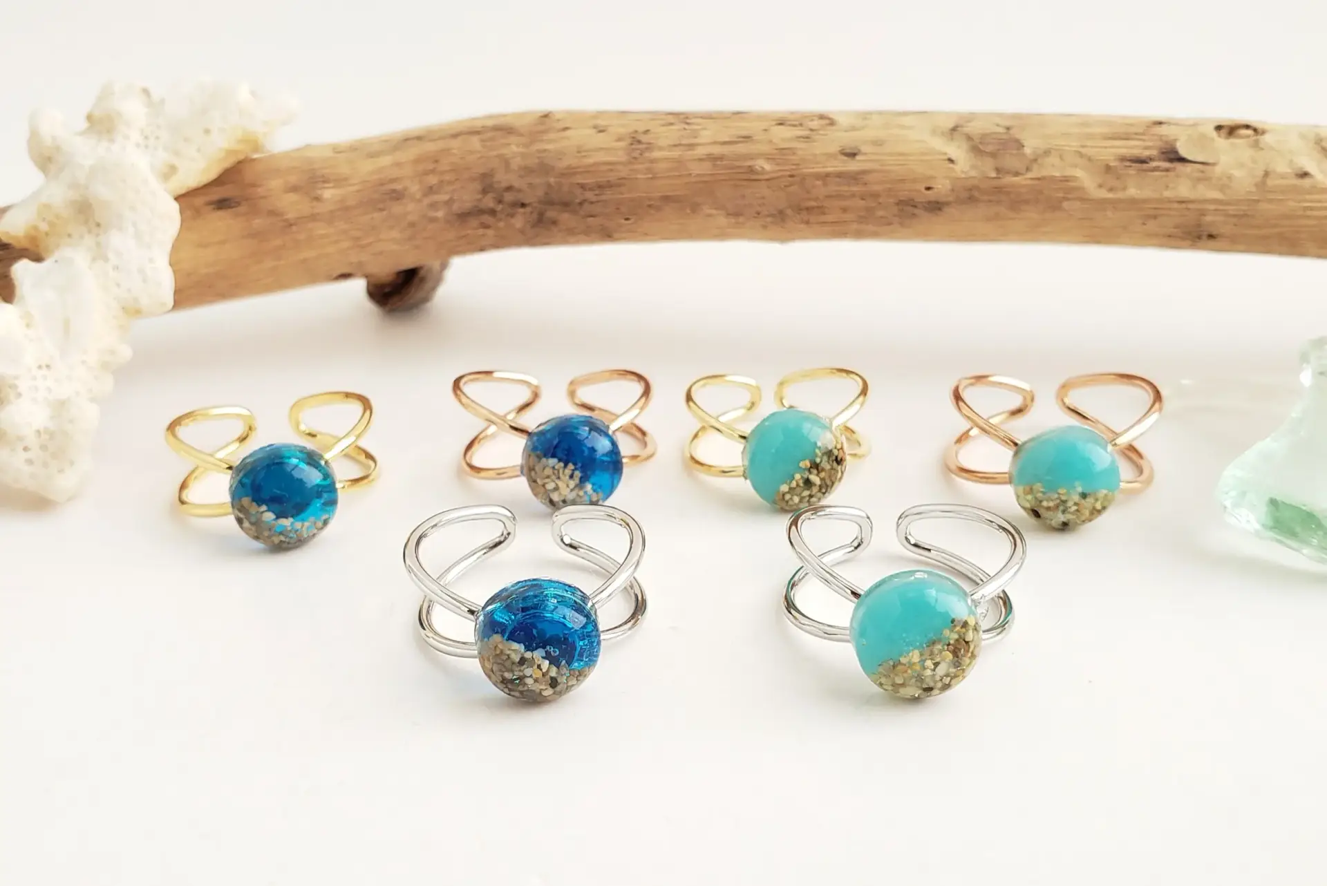 Sand water round rings