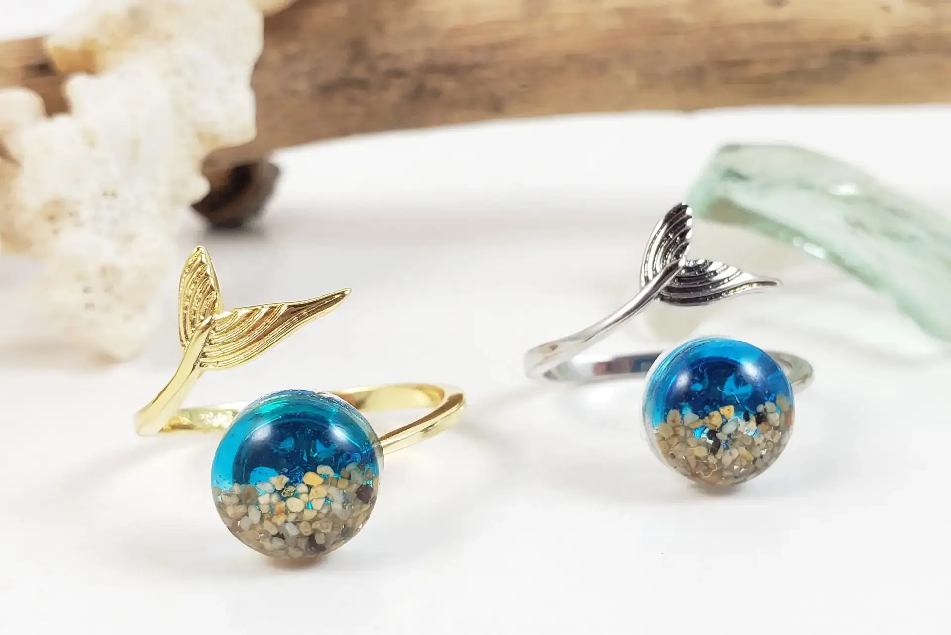 Mermaid tail sand water rings - Image 2