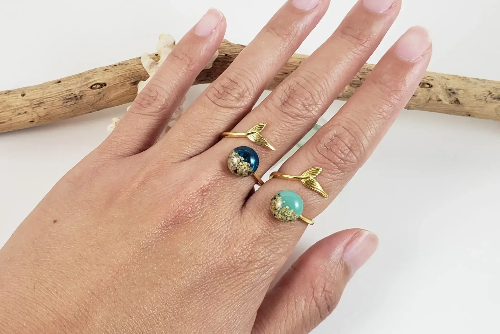 Mermaid tail sand water rings - Image 5