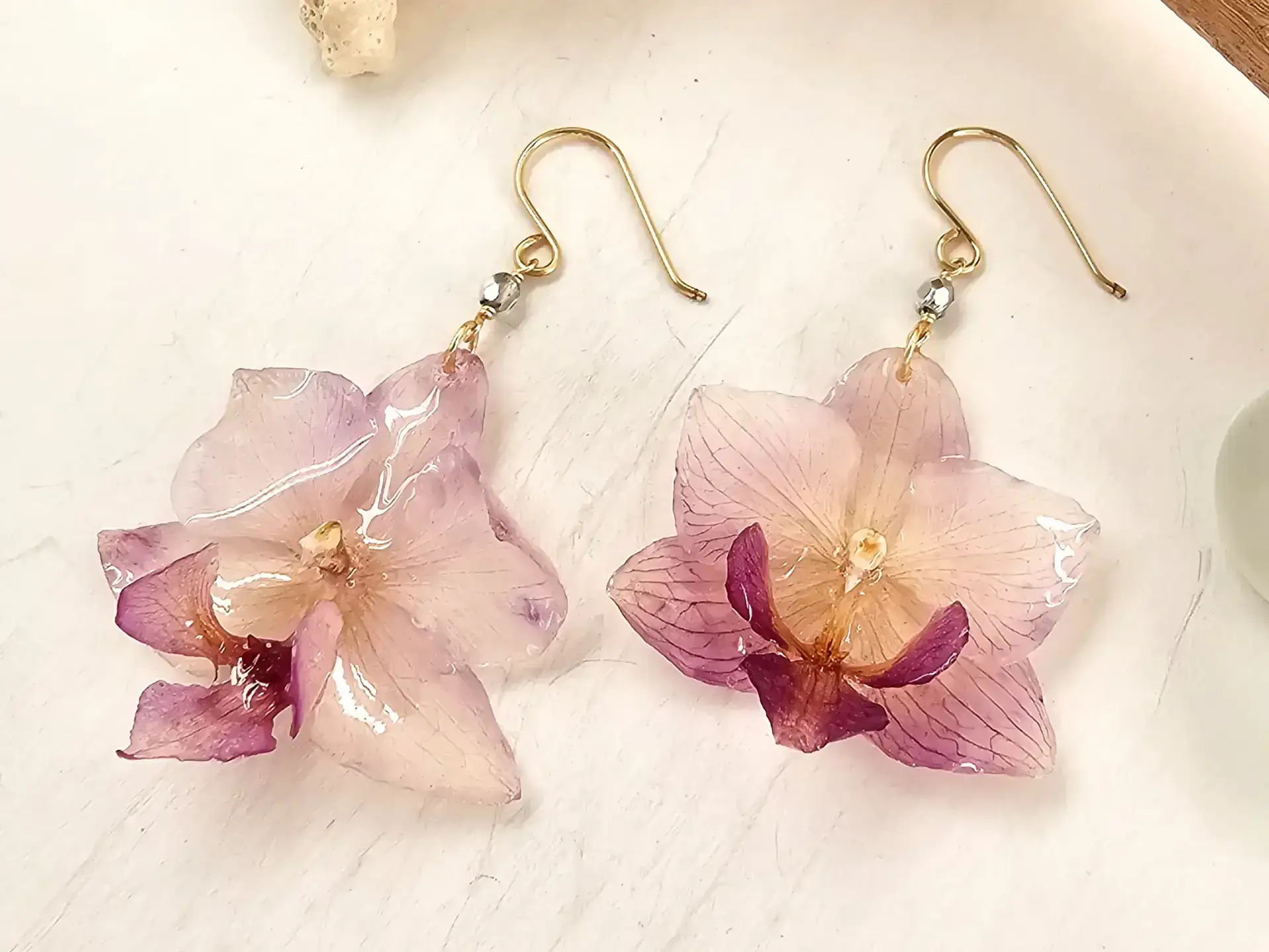 Orchid earrings-Bloom - Image 4