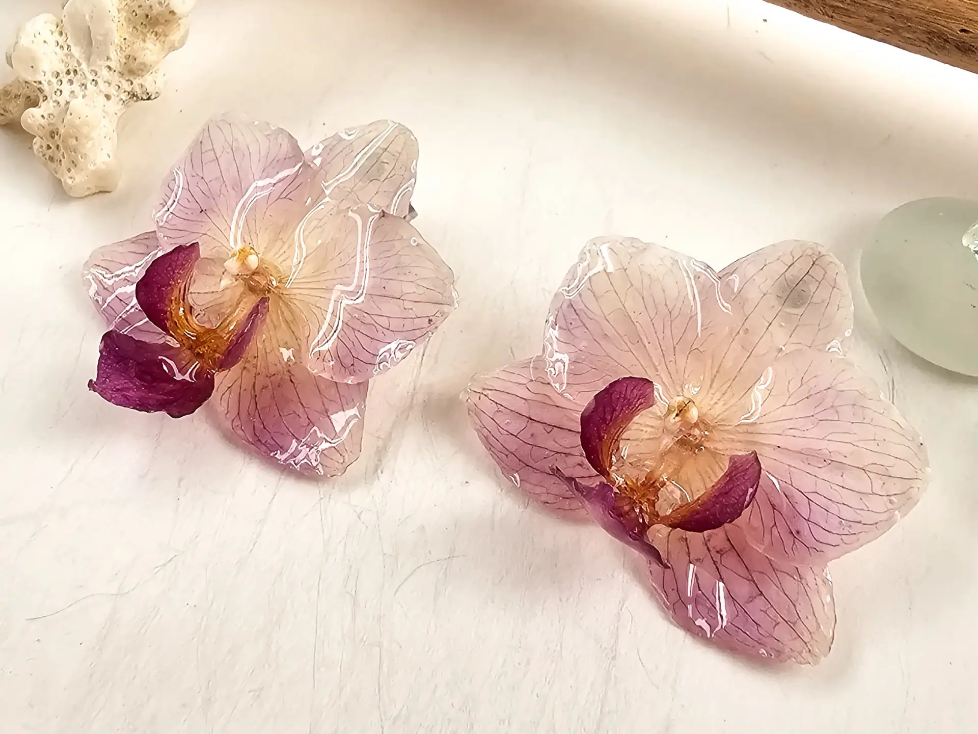 Orchid earrings-Cora - Image 5