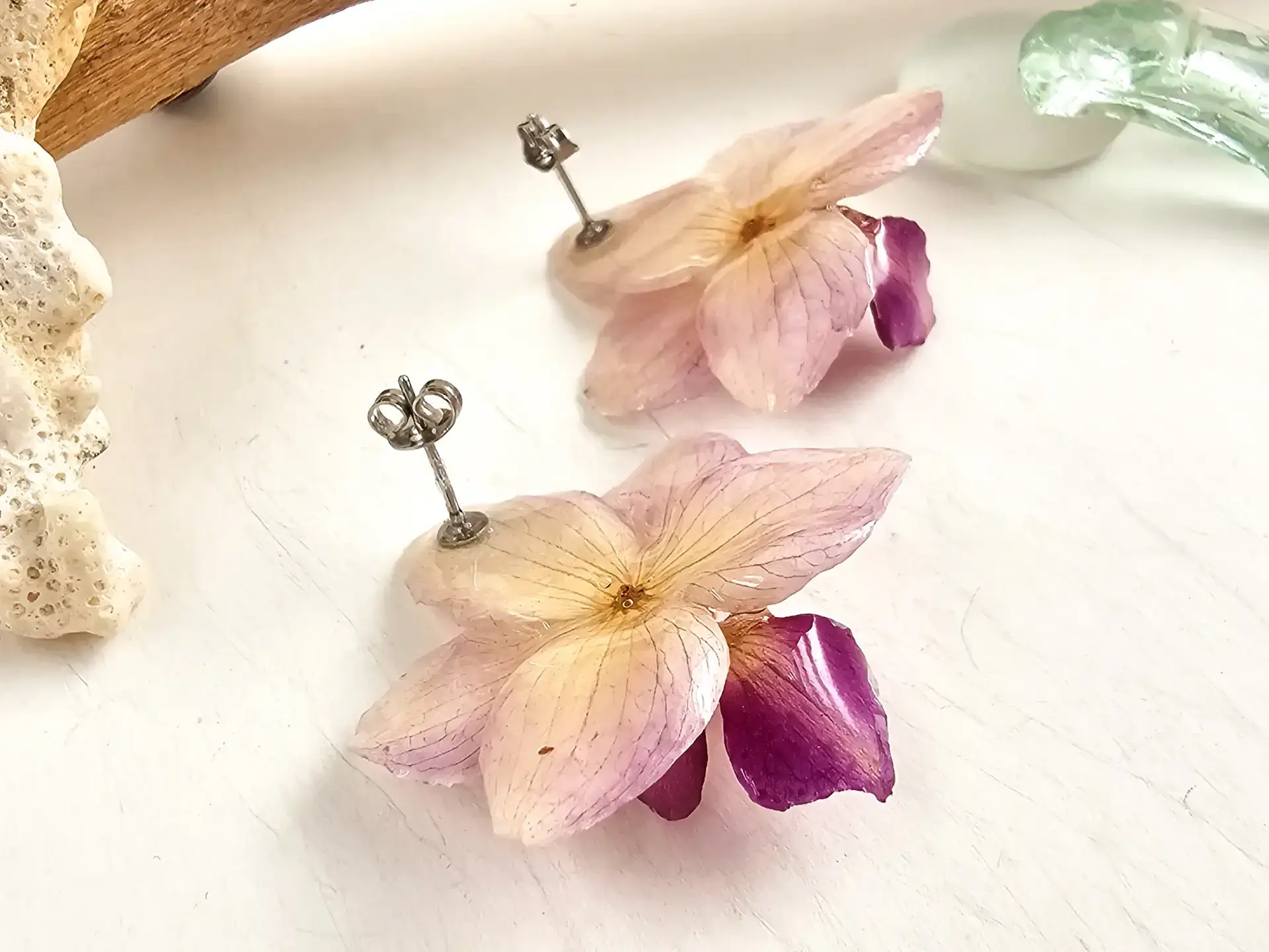 Orchid earrings-Cora - Image 4