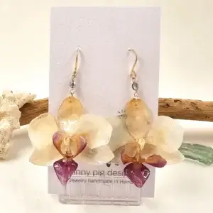 Orchid earrings-Willow