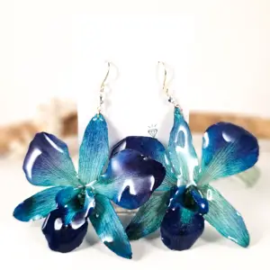 Orchid earrings-Astra