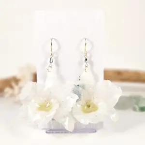 Orchid earrings-Kalea