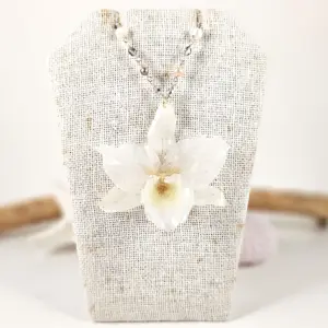 Orchid necklace-Jade