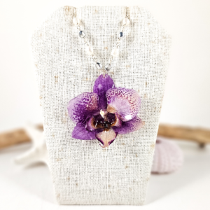 Orchid necklace-Briar