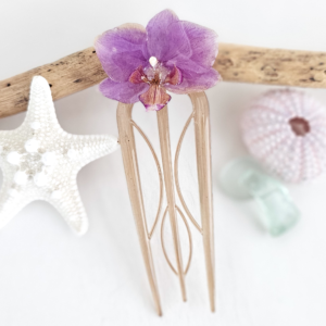 Orchid hairpick-Tamsin