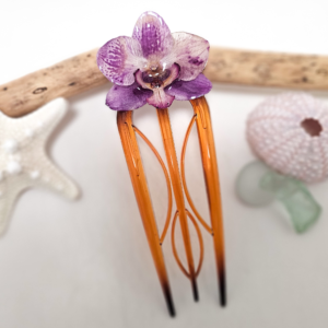 Orchid hairpick-Misty