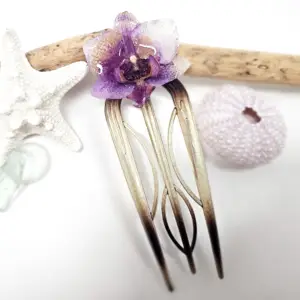 Orchid hairpick-Tansy