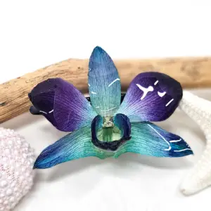 Orchid hairclip-Ianthe