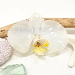 Orchid hairclip-Corinna