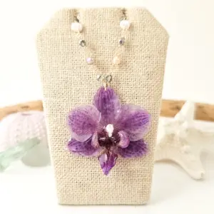 Orchid necklace-Circe