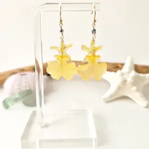 Orchid earrings-Soleil