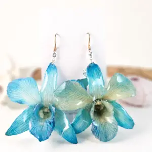 Orchid earrings-Alcyone