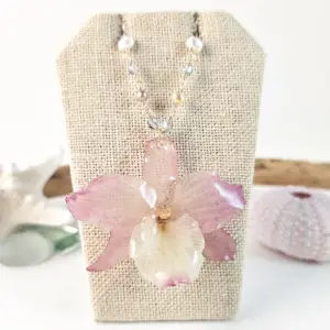 Orchid necklace-Jocasta