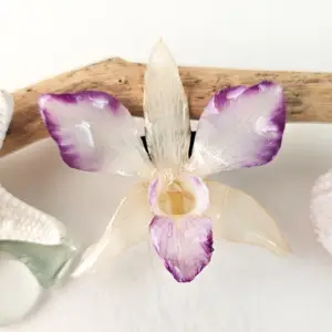 Orchid hairclip-Aelindra