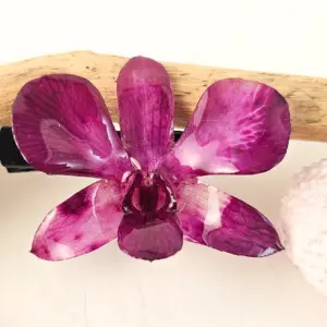 Orchid hairclip-Brynja