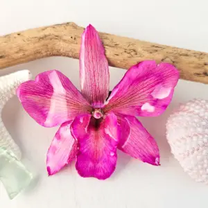 Orchid hairclip-Ilaria